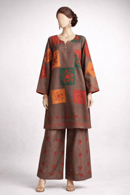 Digital-Multi-Printed-Co-Ord Set 2pc