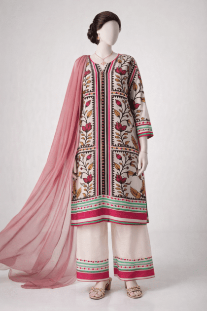 Digital Printed Co-Ord Set 3pc