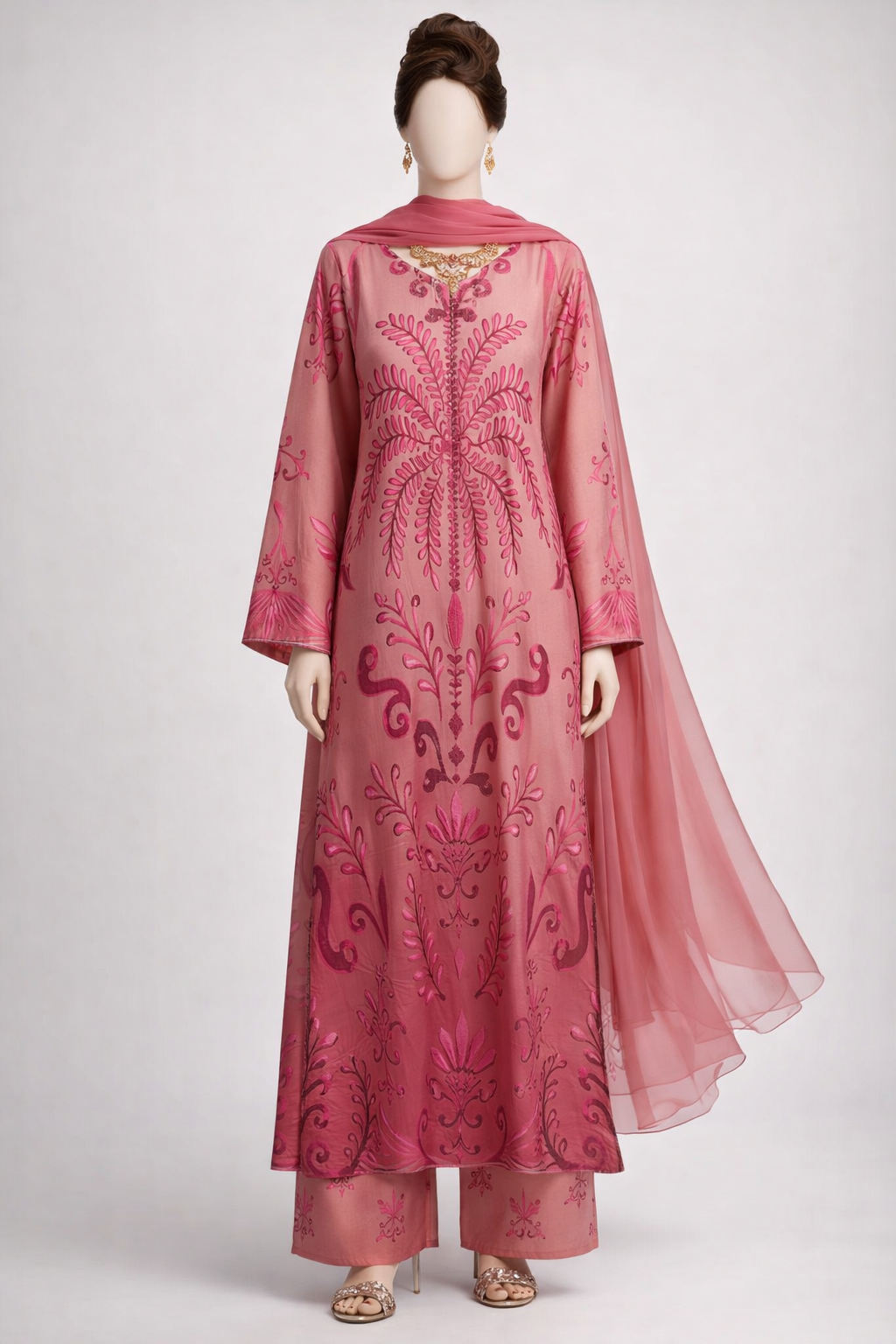 Ela Rose Stitched 3 PC